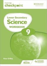 Image of Cambridge Checkpoint Lower Secondary Science Workbook 9: Second Edition by Peter