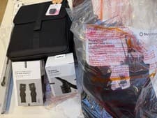 Image of Bugaboo Black Accessory Bundle Inc Footmuff / Changing Bag / Liner /Adapters Etc