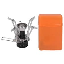 Image of Backpacking Stove High Temperature Resistance Foldable Gas LW