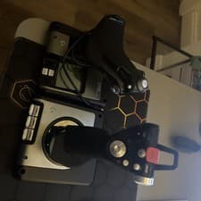 Image of Logitech Saitek X52 Pro Flight Control System Throttle Stick Professional