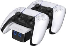 Image of Venom Twin Dock Charging Station for PS5 - White