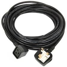 Image of HENRY HOOVER NUMATIC JAMES VACUUM CLEANER POWER PLUG IN MAINS LEAD 10m    60075