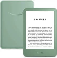 Image of Amazon Kindle (newest 11th gen) 16GB Lightest most compact Kindle GREEN WithADS.