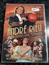 Image of Andre Rieu Live At Schonbrunn, Vienna DVD R0 Johann Strauss Orchestra NEW/SEALED