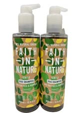 Image of 2x Faith in Nature Gentle Chamomile DOG & Puppy Shampoo - 400ml