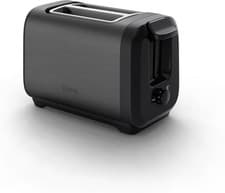Image of Tefal TT5S08G0 2 Slice Toaster 7 Browning Levels Defrost/Reheat Functions Black