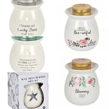 Image of Wax Melt Burner Gifts Set for Home Wax Melt Warmer & Burner Wax Burners Melts UK