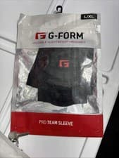 Image of G-Form Pro Team Sleeve Elbow Guard Black Adult L/XL EP0502019 New