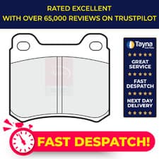 Image of Brake Pads Set fits MERCEDES C280 W202 2.8 Rear 93 to 00 0004208820 0004209020