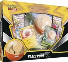 Image of Pokemon TCG Hisuian Electrode V Box Collection Boosters New Free UK Delivery