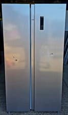 Image of Graded LOGIK LSSBSS23 American Style Fridge Freezer - Inox