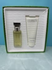Image of Calvin Klein Eternity Gift Set EDP Perfume + Shower Gel Womens NEW No Lid