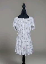 Image of And Now This Women's Two Piece Floral Print Short Sleeve & Mini Skirt NWT Sz S