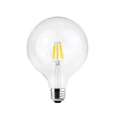 Image of LED Filament Bulbs E14 E27 B15 B22 Dimmable Clear Amber Glass Industrial Light
