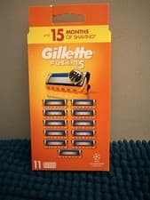 Image of Gillette Fusion5 Razor Blades Refills 11 Pack – Genuine Original Cartridges NEW
