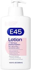 Image of E45 Cream 500 g Tub Moisturiser for Dry Skin and Sensitive Skin Emollient to