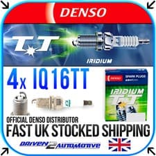 Image of IQ16TT (4706) DENSO IRIDIUM TT SPARK PLUGS SET OF 4 - WHOLE -