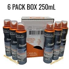 Image of Loreal Men Expert Magnesium Defence Hypoallergenic 48H Deodorant 250ml 6 Pack