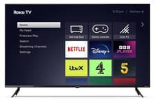 Image of Polaroid P55UR1953U 55" SMART 4K Roku TV Ultra HD HDR LED TV Freeview Play Black