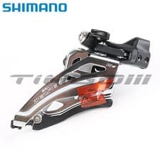 Image of Shimano Deore FD-M4100 2x10 Speed Front Derailleur Side Swing Clamp-on 31.8/34.9