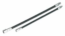Image of Sealey AK7342 Flexible Extension Adaptor Set 2pc 1/4"Sq x 254mm & 3/8"Sq x 305mm