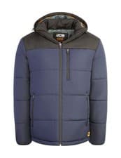 Image of Jcb Workwear Unisex Padded Jacket Navy / Black Size 2XL
