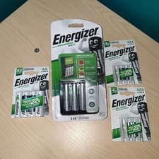 Image of Energizer Base AA & AAA Charger + 8 x AA Batteries + 8 x AAA batteries