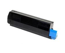 Image of Cyan Original OKI Toner Cartridge C5250 C5450 C5510 C5540 p/n 42127456 (NB)