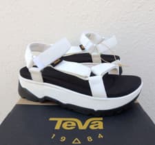 Image of TEVA JADITO UNIVERSAL FLATFORM PLATFORM FOAM STRAPPY SANDALS, US 7/ EUR 38 ~NEW