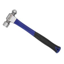 Image of Faithfull Ball Pein Hammer Fibreglass Shaft 454g 16oz Non Slip Grip FAIBPH16FGN