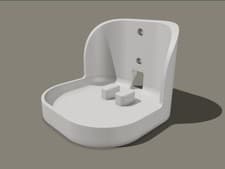 Image of X1 Sonos One Wall Mount Holder White Or Black