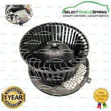 Image of NEW AUDI / VW / SKODA HEATER BLOWER FAN MOTOR & RESISTOR (DIGITAL AC) 1K2820015