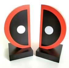 Image of Marvel Deadpool Logo Bookends From The All Killer No Filler Deadpool Collection