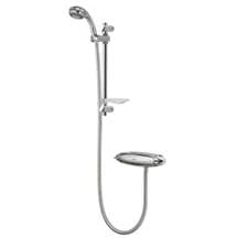 Image of Aqualisa Aquarian 99.EV.01 Exposed Thermostatic Mixer Shower Adj Head Chrome