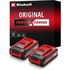 Image of Einhell 18V 4Ah PXC Plus Twinpack Battery | Power X-Change UK Garden Tools