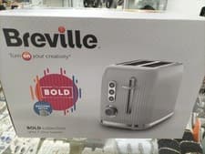 Image of Breville Bold Collection 2 Slice Grey Toaster Brand VTR002 New In Box