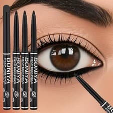 Image of 3pcs/Silky Black Brown Eyeliner Smooth Waterproof and Sweatproof Long-lasting