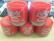 Image of BRYLCREEM RED TUBS ORIGINAL CLASSIC X5 HAIR STYLING CREAM 250ml - JUST £24.99