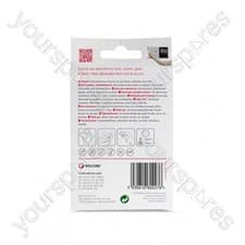 Image of VELCRO Brand Stick On Coins 16mm,Pack of 16, Black