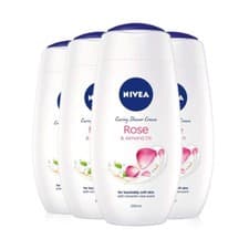Image of NIVEA Crème Soft (500ml, Pack of 6) Caring Shower Body Cream Enriched with