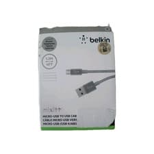 Image of Belkin DuraTek Micro-USB to USB Charge Sync Braided Cable 1.2M 4FT