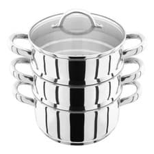 Image of JUDGE 18CM STAINLESS STEEL 3 TIER STEAMER JX02