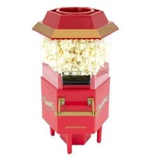 Image of Global Gizmos 1200W Fairground Carnival Push Cart Party Popcorn Maker Machine
