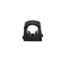 Image of TS15 BLACK/20 Talon 15mm Black Single Hinge Pipe Clips Bag of 20