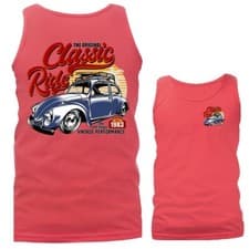 Image of Original Classic Ride Custom Vintage Car Automobile Graphic Tank Top