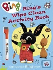 Image of HARPERCOLLINSCHILDRE - Bing's Wipe Clean Activity Book - Paperback - G245z
