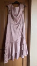 Image of Ladies Chi Chi London Mink Sleeveless Truanah Dress - Size 12 - BNWT