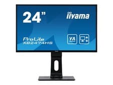Image of iiyama ProLite XB2474HS 24" Full HD VA Panel Monitor - Black LED Borderless