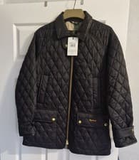 Image of Barbour Kelham Quilt Coat Size 10 New With Tags