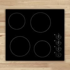 Image of Montpellier MCH59CK 4 Zone Ceramic Hob & Rotary Knob Controls + 2 Year Warranty
